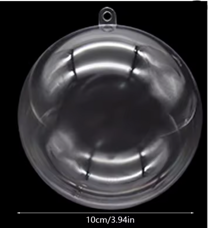 DIY Christmas Balls - 10pcs