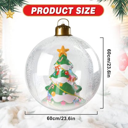 Giant Inflatable Christmas Ornament Ball