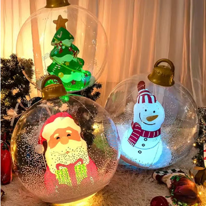Giant Inflatable Christmas Ornament Ball