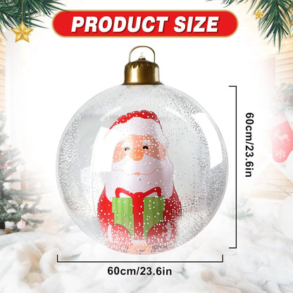Giant Inflatable Christmas Ornament Ball
