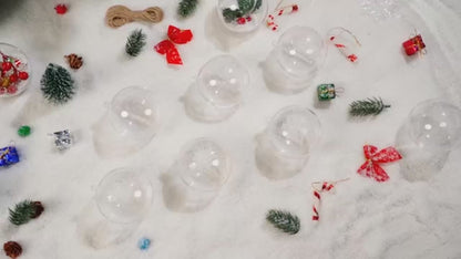 DIY Christmas Balls - 10pcs